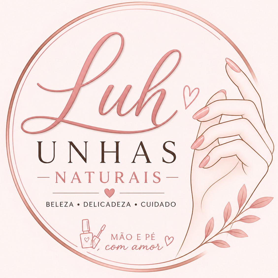 Luh unhas naturais